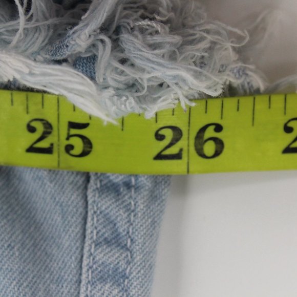 Vintage American Biker Image Men's Sleeveless Button Up Denim Shirt Size L - Picture 8 of 9